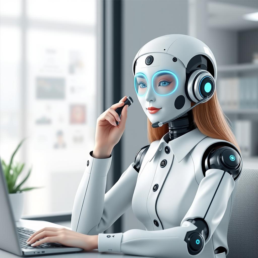 AI receptionist answering phone calls
